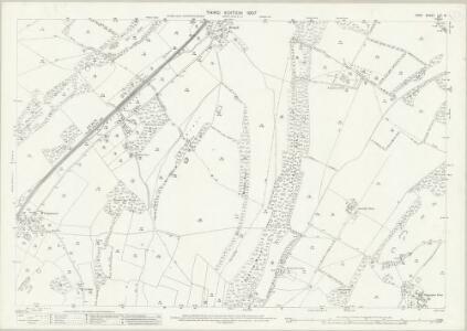 Kent LVII.13 (includes: Barham; Denton; Elham) - 25 Inch Map