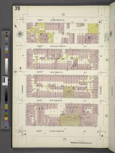 Manhattan, V. 2, Plate No. 39 [Map bounded by E. 18th St., Avenue B, E. 14th St., Avenue A]
