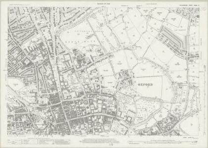 Oxfordshire XXXIII.15 (includes: Marston; Oxford) - 25 Inch Map