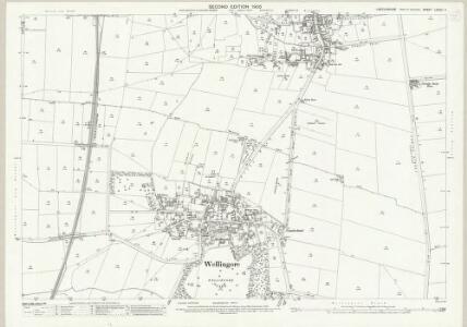 Lincolnshire LXXXVI.11 (includes: Navenby; Wellingore) - 25 Inch Map