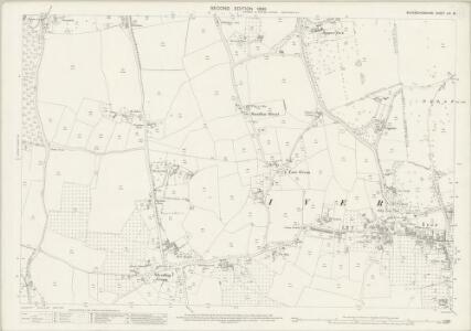 Buckinghamshire LIII.16 (includes: Iver) - 25 Inch Map