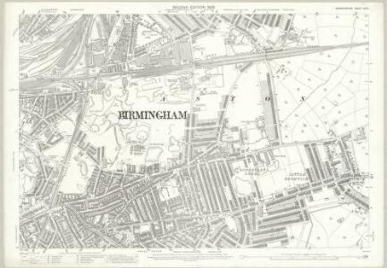 Warwickshire XIV.6 (includes: Birmingham) - 25 Inch Map