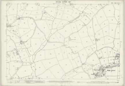 Essex (1st Ed/Rev 1862-96) XXXII.16 (includes: Aythorpe Roding; High Easter) - 25 Inch Map