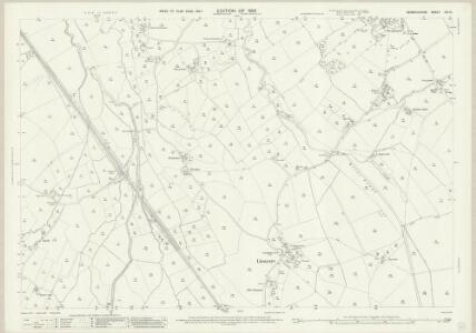 Denbighshire XIV.10 (includes: Llandyrnog; Llangynhafal; Llanrhaiadr Yn Cinmerch; Llanynys Rural) - 25 Inch Map