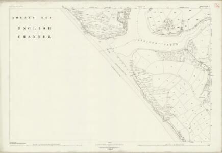 Cornwall LXXX.1 (includes: Gunwalloe; Helston) - 25 Inch Map
