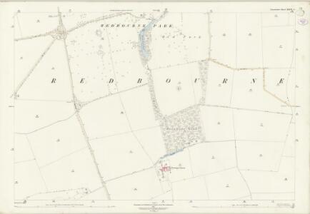 Lincolnshire XXXVI.3 (includes: Redbourne) - 25 Inch Map