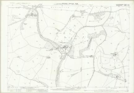 Gloucestershire VIII.6 (includes: Admington; Ebrington; Ilmington) - 25 Inch Map
