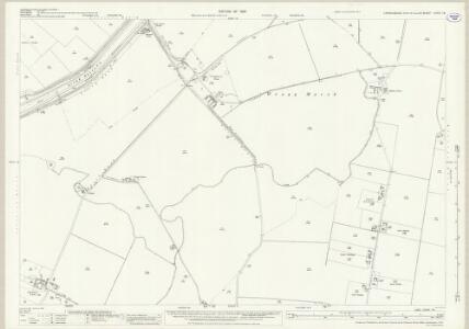 Lincolnshire CXXVI.16 (includes: Moulton; Surfleet; Weston) - 25 Inch Map