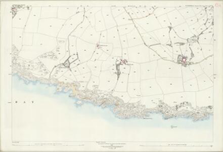 Cornwall LII.11 (includes: Lansallos) - 25 Inch Map