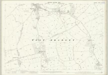 Somerset LIII.14 (includes: Baltonsborough; East Pennard; West Bradley) - 25 Inch Map