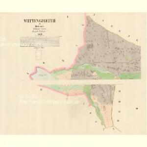 Wittingreith - c8633-2-001 - Kaiserpflichtexemplar der Landkarten des stabilen Katasters