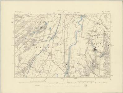 Montgomeryshire XXIII.SW - OS Six-Inch Map