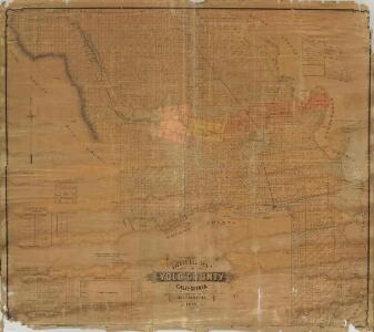 Official Map of Yolo County, California, 1891.