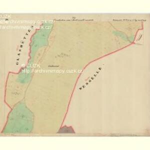 Gansau - c6091-1-004 - Kaiserpflichtexemplar der Landkarten des stabilen Katasters