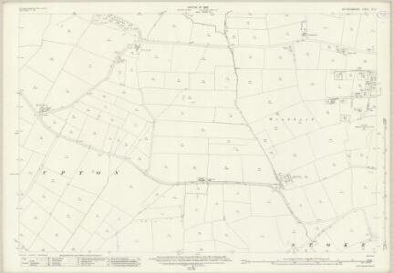 Nottinghamshire XV.6 (includes: Headon Cum Upton; Rampton; Stokeham; Treswell) - 25 Inch Map