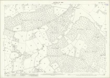 Kent LXXI.1 (includes: Biddenden; Cranbrook) - 25 Inch Map