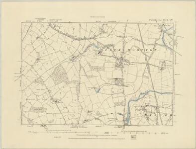 Warwickshire XXXII.NE - OS Six-Inch Map