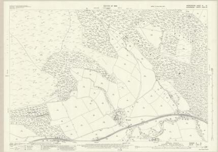 Radnorshire XI.12 (includes: Bucknell; Stanage; Stowe) - 25 Inch Map