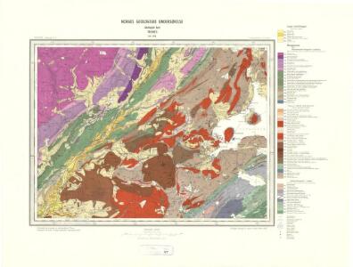 Geologisk kart 97: Trones