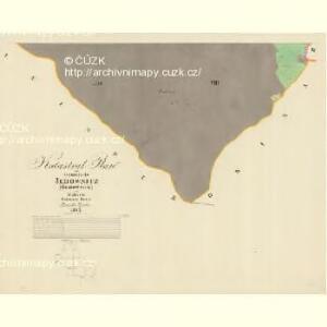 Jedownitz (Gedownice) - m1064-1-008 - Kaiserpflichtexemplar der Landkarten des stabilen Katasters