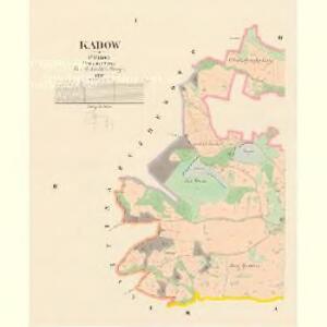 Kadow - c2970-1-001 - Kaiserpflichtexemplar der Landkarten des stabilen Katasters