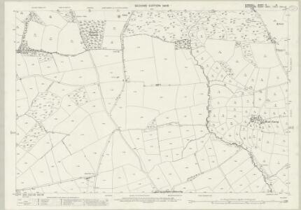 Cornwall IX.14 (includes: Boyton; North Petherwin; North Tamerton; Week St Mary) - 25 Inch Map