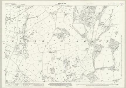 Devon XCIII.14 (includes: Littleham; Lympstone; Withycombe Raleigh) - 25 Inch Map