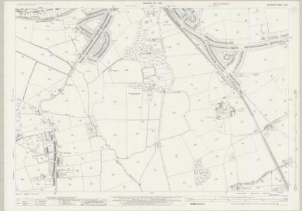 Wiltshire XV.12 (includes: Chisledon; Swindon; Wroughton) - 25 Inch Map