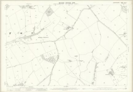 Leicestershire XLVI.4 (includes: Blaston; Great Easton; Horninghold; Medbourne; Neville Holt; Stockerston) - 25 Inch Map