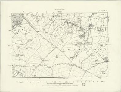 Dorset XVIII.SW - OS Six-Inch Map