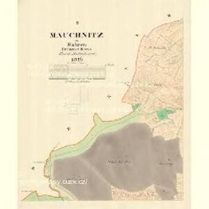 Mauchnitz - m1894-1-002 - Kaiserpflichtexemplar der Landkarten des stabilen Katasters