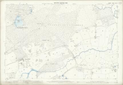 Surrey XXIII.6 (includes: Ash and Normandy; Pirbright; Worplesdon) - 25 Inch Map