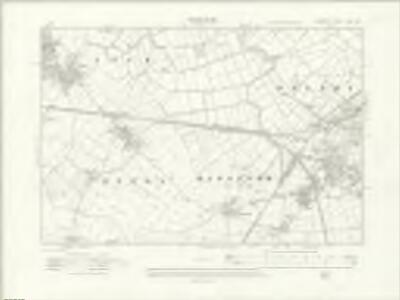 Cheshire XXXII.NW - OS Six-Inch Map