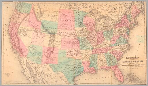 Railroad map of the United States to accompany the 