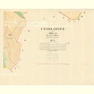 Czaslawitz - m0343-1-007 - Kaiserpflichtexemplar der Landkarten des stabilen Katasters