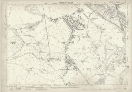 Staffordshire VI.15 (includes: Alsager; Audley Rural; Church Lawton; Hardings Wood; Kidsgrove; Talke) - 25 Inch Map