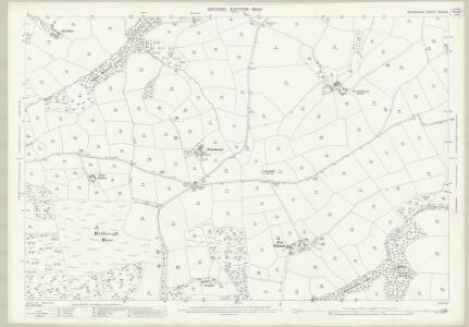 Devon XXXIII.8 (includes: Rackenford; Stoodleigh) - 25 Inch Map