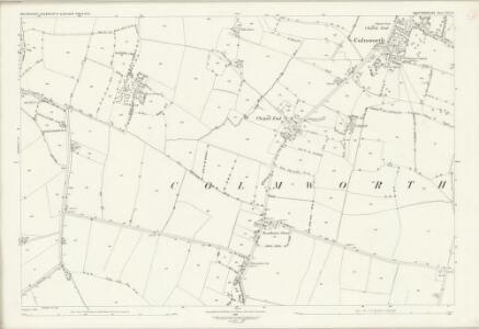 Bedfordshire VIII.10 (includes: Bolnhurst and Keysoe; Colmworth; Wilden) - 25 Inch Map