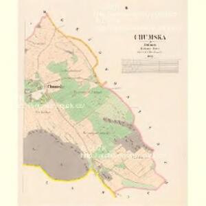 Chumska - c2528-1-002 - Kaiserpflichtexemplar der Landkarten des stabilen Katasters