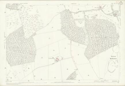 Dorset XIV.12 (includes: Pimperne; Stourpaine; Tarrant Gunville; Tarrant Hinton) - 25 Inch Map