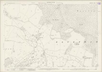 Hampshire and Isle of Wight XII.10 (includes: Hartley Wintney) - 25 Inch Map