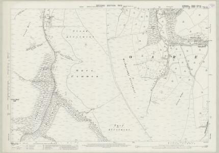 Somerset XXXIII.6 (includes: Brendon; Oare) - 25 Inch Map