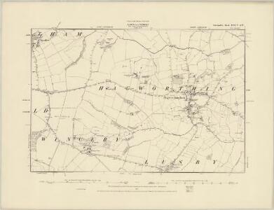 Lincolnshire LXXIII.NE - OS Six-Inch Map