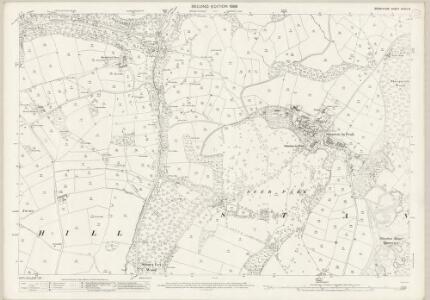 Derbyshire XXVIII.8 (includes: Harthill; Nether Haddon; Stanton; Youlgreave) - 25 Inch Map