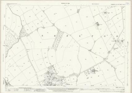 Yorkshire CLVII.9 (includes: Overton; Shipton; Skelton) - 25 Inch Map