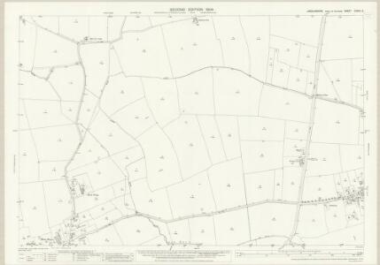 Lincolnshire CXXXII.3 (includes: Aslackby and Laughton; Kirkby Underwood; Rippingale) - 25 Inch Map