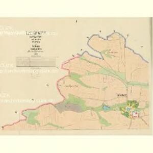 Litkowitz (Litkowice) - c4161-1-001 - Kaiserpflichtexemplar der Landkarten des stabilen Katasters