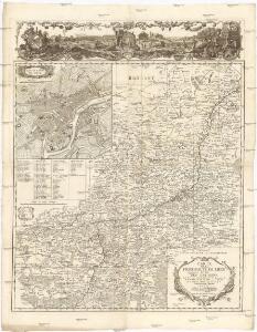 Carte de la principauté de Liege et de ses environs