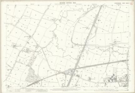 Leicestershire XXXVII.9 (includes: Blaby; Enderby; Glen Parva; Narborough; Whetstone) - 25 Inch Map