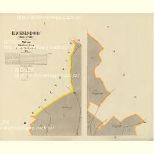 Hackelsdorf (Herlikowice) - c1821-1-001 - Kaiserpflichtexemplar der Landkarten des stabilen Katasters